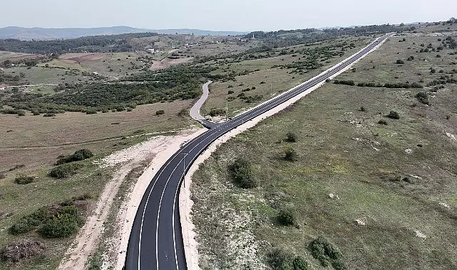 Akçaova Grup Yolu'nda 9,7 kilometrelik yenileme tamamlandı