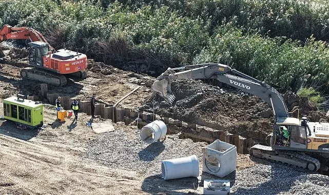 Aydın'da 1,3 milyar TL'lik altyapı yatırımı İncirliova Sandıklı'da sürüyor