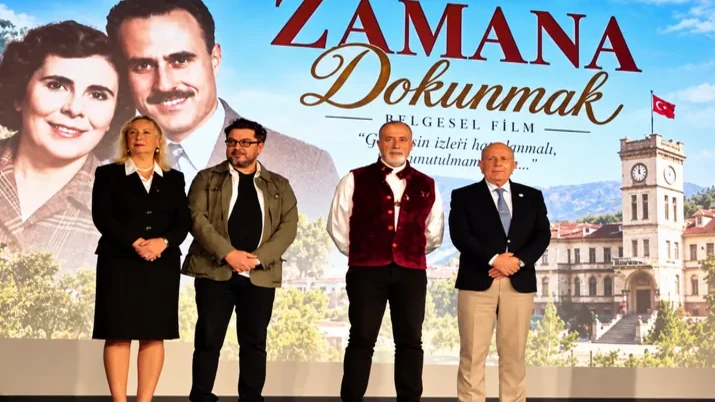Manisa'da 'Zamana Dokunmak' belgeseli özel gösterimle izleyiciyle buluştu