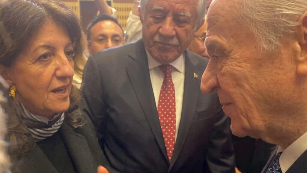 Devlet Bahçeli'den DEM Parti milletvekillerine: Demirtaş'a selamımı söyleyin