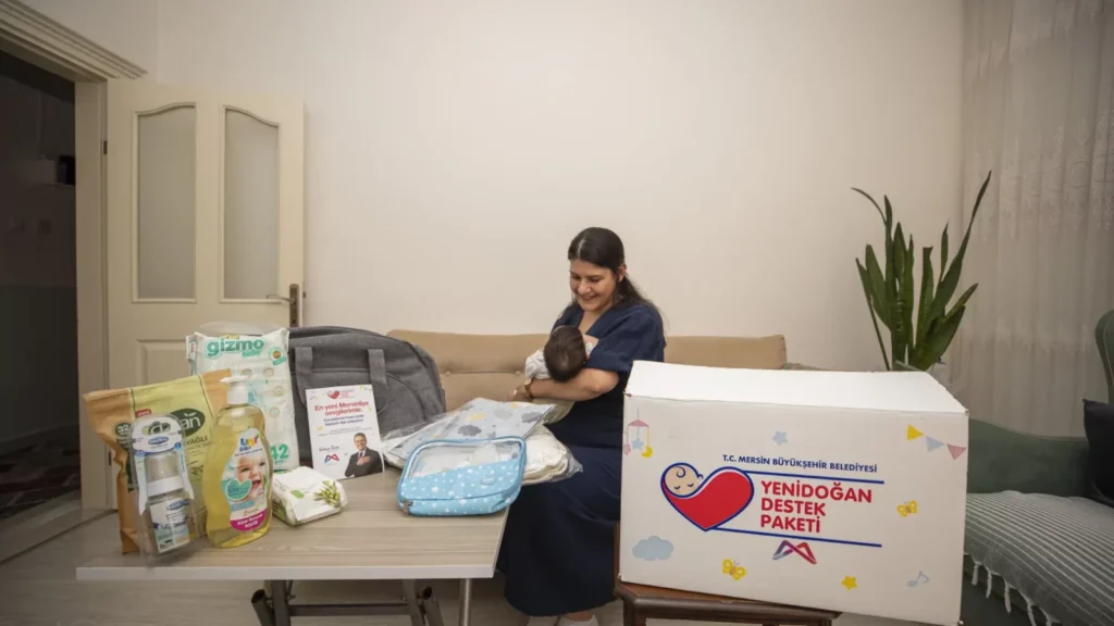Mersin'de Hoş Geldin Bebek projesi 18 bin aileye ulaştı