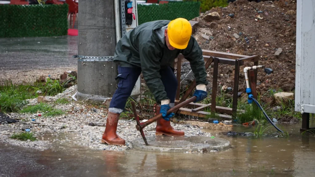 SASKİ, Sakarya'da sağanak sonrası altyapıyı temizliyor