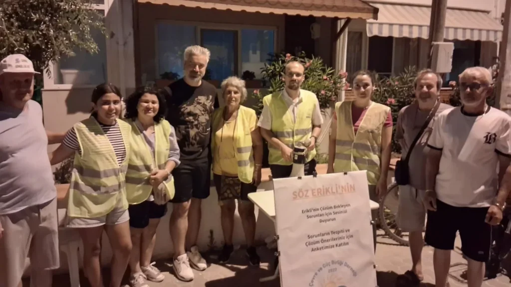 Erikli Sahili'nde altyapı ve arıtma sorunu yüzde 91,7 ile birinci
