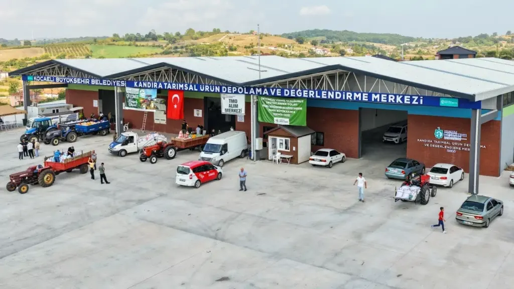 Kandıra tarım tesisi fındık üreticilerinin lojistik maliyetini düşürdü