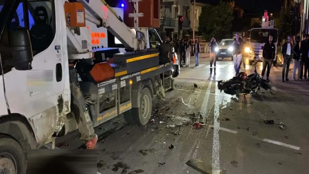 Bursa İnegöl'de vincin çarpmasıyla yaralanan Mustafa öldü