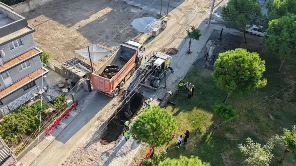 Manisa Şehzadeler'de kolektör hattı yenileniyor: Taşkınlar bitecek