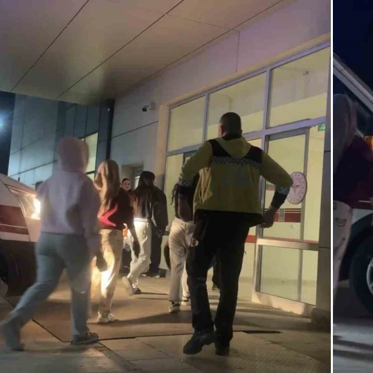 Burdur'da 52 öğrenci zehirlenme şüphesiyle hastaneye kaldırıldı