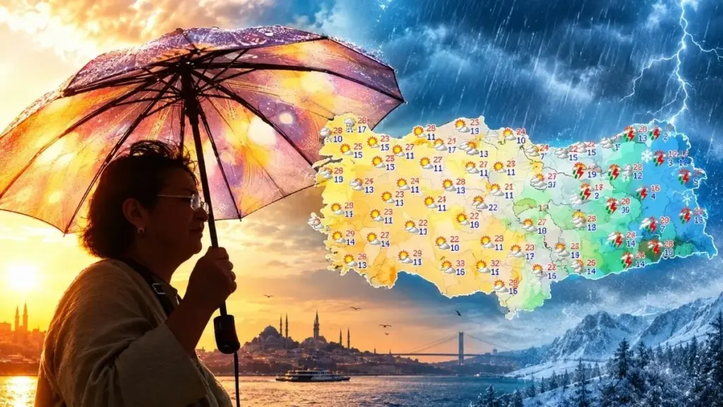 Meteoroloji uyardı: Hafta sonu birçok ilde yağış bekleniyor